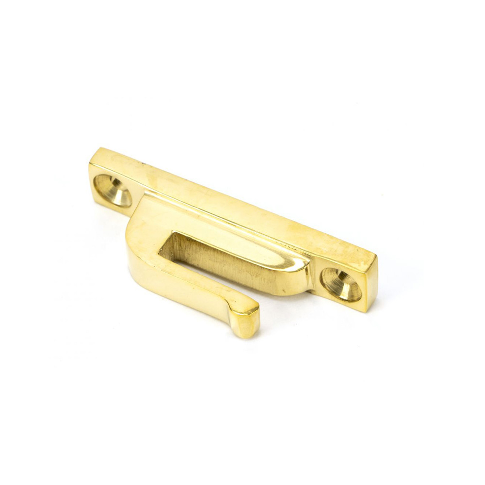 From the Anvil Hook Plate - Polished Brass